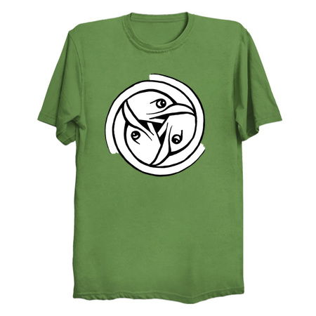 Celtic Art - Bird's Head Triskele tiny thumbnail