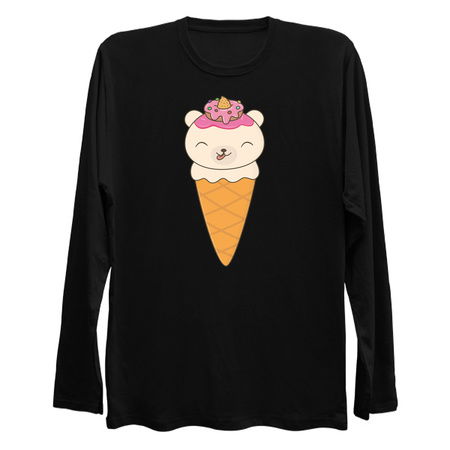 Delish Kawaii Cute Polar Bear Ice Cream tiny thumbnail