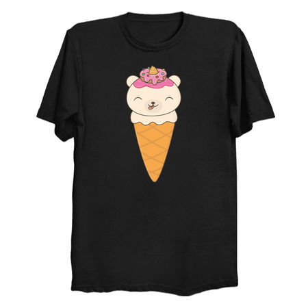 Delish Kawaii Cute Polar Bear Ice Cream tiny thumbnail