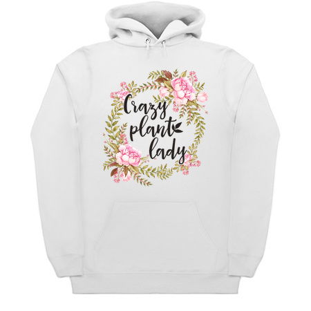 Crazy Plant Lady - Floral wreath Botanical tiny thumbnail