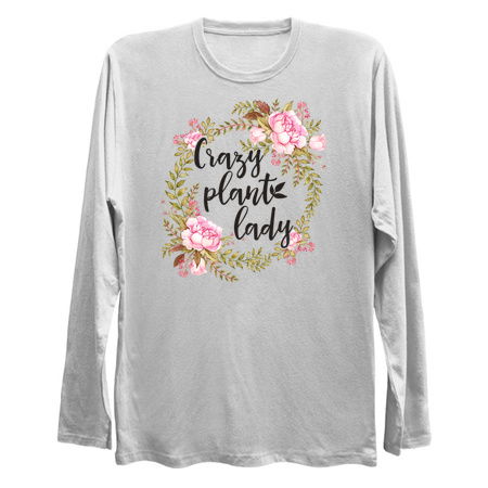 Crazy Plant Lady - Floral wreath Botanical tiny thumbnail
