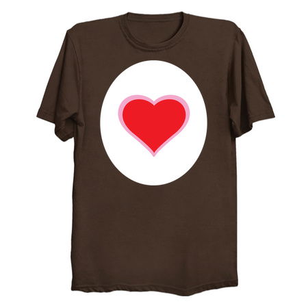 Heart cartoon animal logo tiny thumbnail