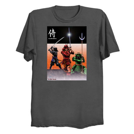 Samurai print tiny thumbnail