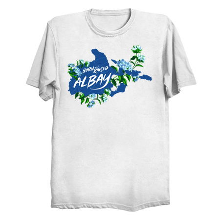 003 - Albay - Born & Raised - Blue and White tiny thumbnail