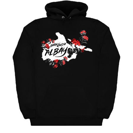 004 - Albay - Born and Raised - Black and Red tiny thumbnail