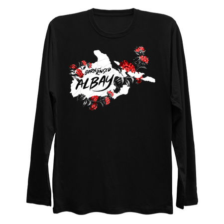 004 - Albay - Born and Raised - Black and Red tiny thumbnail