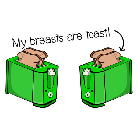 Funny Boob Job Cartoon - NeatoShop Funny Boob Job Cartoon - NeatoShop