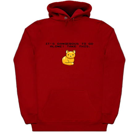 ITS DANGEROUS TO GO ALONE Take This Cat tiny thumbnail