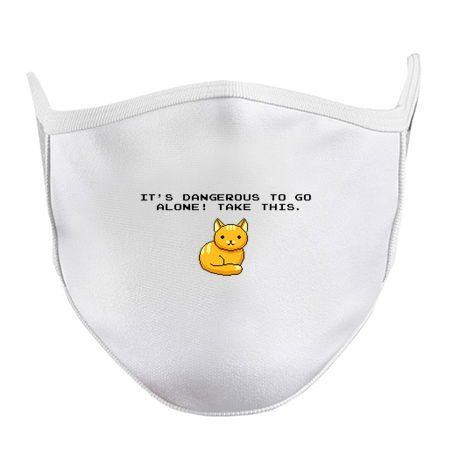 ITS DANGEROUS TO GO ALONE Take This Cat tiny thumbnail