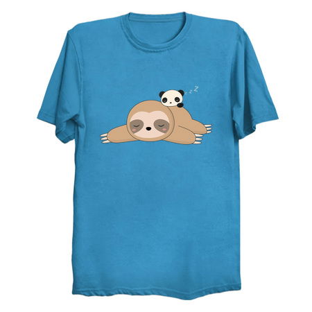 I just can't lazy kawaii sloth and panda tiny thumbnail