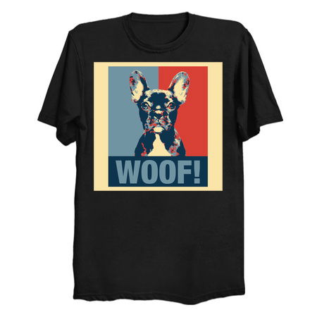 French Bulldog - Obama Hope Poster Style Version2 tiny thumbnail