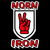 Norn Iron / Northern Ireland Red Hand of Ulster - V Sign tiny thumbnail