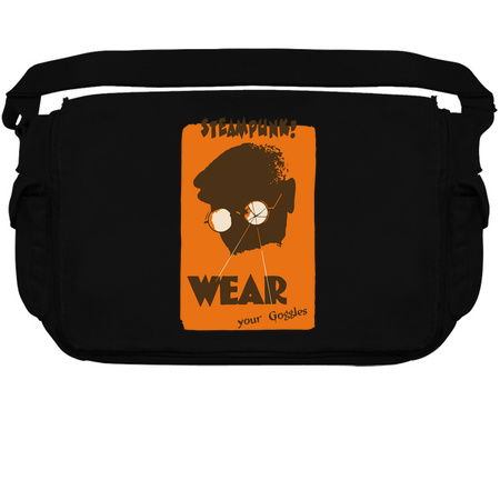 Steampunk - Wear Your Goggles! Safety Poster tiny thumbnail