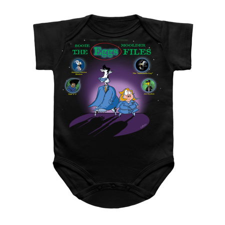 THE EGGS FILES: SOOIE & MOOLDER Black Tee tiny thumbnail