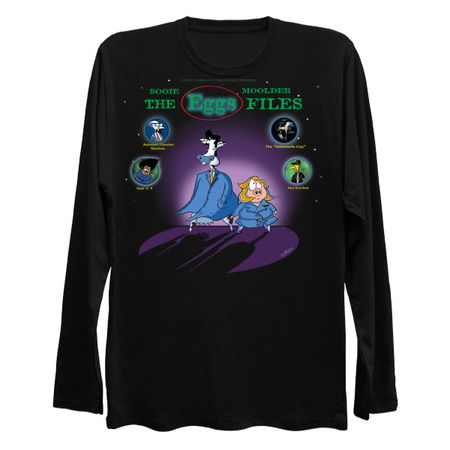 THE EGGS FILES: SOOIE & MOOLDER Black Tee tiny thumbnail
