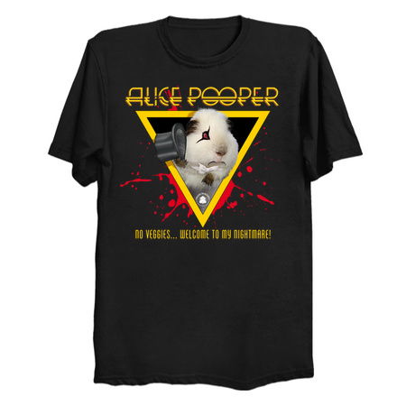 Alice Pooper - Welcome to my Nightmare (dark tees) tiny thumbnail