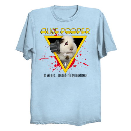 Alice Pooper - Welcome to my Nightmare (light tees) tiny thumbnail