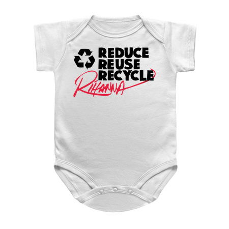 Reduce Reuse Recycle Rihanna (black) tiny thumbnail