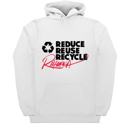 Reduce Reuse Recycle Rihanna (black) tiny thumbnail