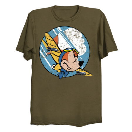 Ellington Field, TX WW2 fighter school logo tiny thumbnail