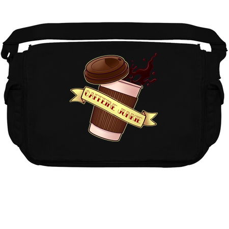 Caffeine Junkie Shirt - Coffee Addict Design for Waking up and Breakfast tiny thumbnail