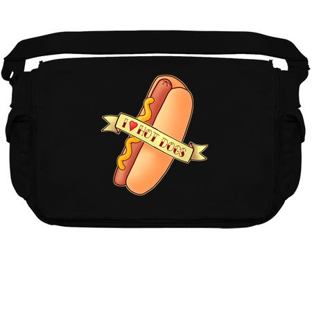 I love Hot Dogs - Tasty Fast Food Design ft a yummy sausage in a bun tiny thumbnail