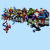 Marvel and DC Superheroes Lunch Atop A Skyscraper (cut out) tiny thumbnail
