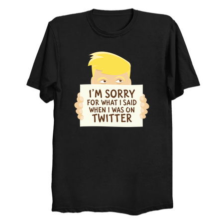 I'm sorry for what I said when I was on Twitter tiny thumbnail