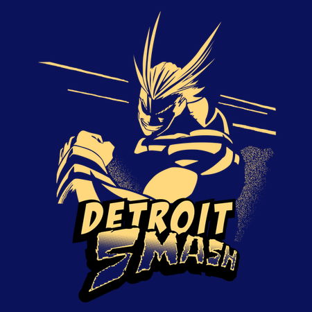 All Might Detroit Smash - Neatoshop