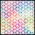 Geometric Fractal Triangles Bubblegum Rain tiny thumbnail