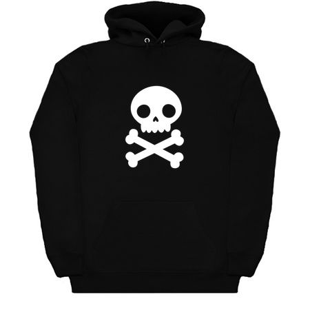 Halloween Black and White Kawaii Skull tiny thumbnail