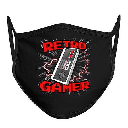 Retro Gamer 8-bit Gamepad Vintage Pixel NES Version tiny thumbnail