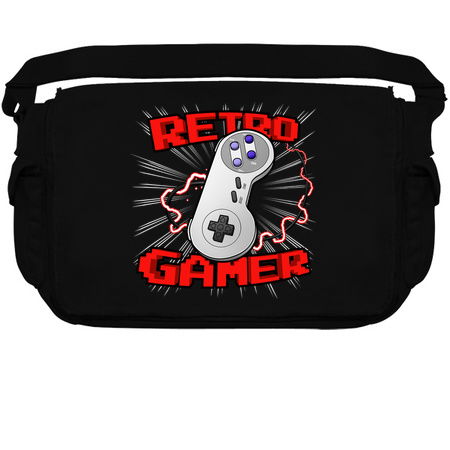 Retro Gamer 16-bit Gamepad Vintage Pixel SNES Version tiny thumbnail