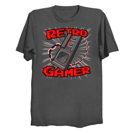 Retro Gamer 8-bit Gamepad Vintage Pixel MASTER SY5TEM Version tiny thumbnail