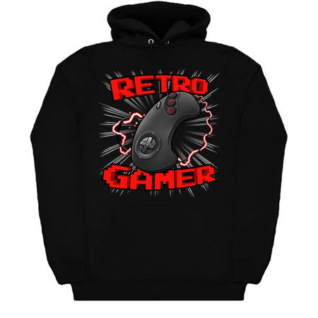 Retro Gamer 16-bit Gamepad Vintage Pixel MEGA DR1VE version tiny thumbnail