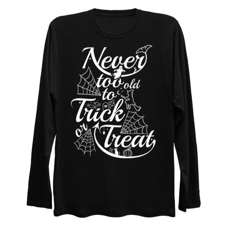 Never To Old To Trick or Treat tiny thumbnail