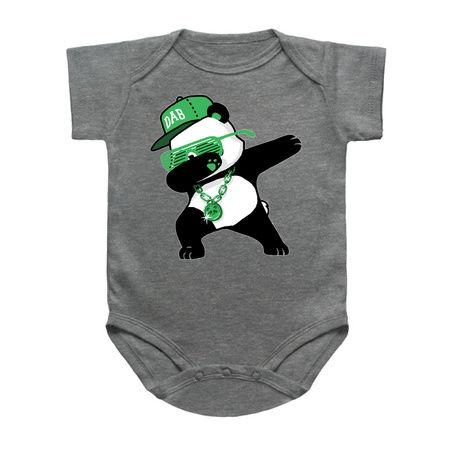 Dabbing Panda Funny Shirt Dab Hip Hop Green tiny thumbnail