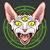 Occult Sphinx Cat - Feline Pagan? Kitten & Planetary Symbols tiny thumbnail