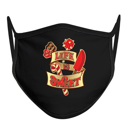 Life is Sweet - Brutal Candy Shirt for Halloween Trick or Treat tiny thumbnail