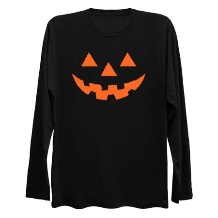 Jack O' Lantern Pumpkin Face ORANGE Halloween Costume TShirt tiny thumbnail