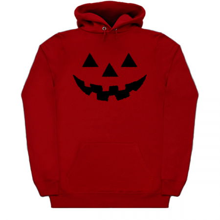 Jack O' Lantern Pumpkin Face BLACK Halloween Costume T-Shirt tiny thumbnail