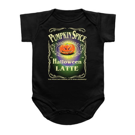 PUMPKIN SPICE HALLOWEEN LATTE DISTRESSED tiny thumbnail