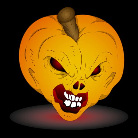 Halloween : Mad Pumpkin - NeatoShop