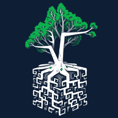 Tree Cube Root Cube Root - NeatoShop