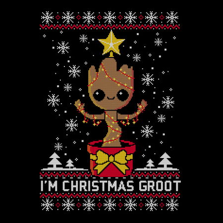 Christmas Groot ugly christmas sweater NeatoShop