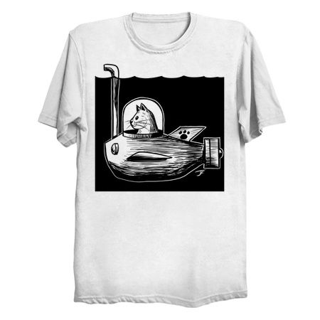 Inktober Day 20: DEEP - Razzy, Cat of the Deep tiny thumbnail