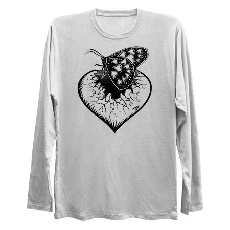 Inktober Day 12: SHATTERED - Heartbreak Butterfly tiny thumbnail