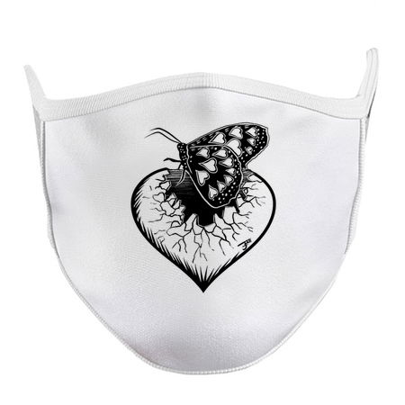 Inktober Day 12: SHATTERED - Heartbreak Butterfly tiny thumbnail