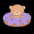 Wow I've got a brown bear in my donut tiny thumbnail