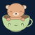 Heyo there's a cute bear in my coffee tiny thumbnail